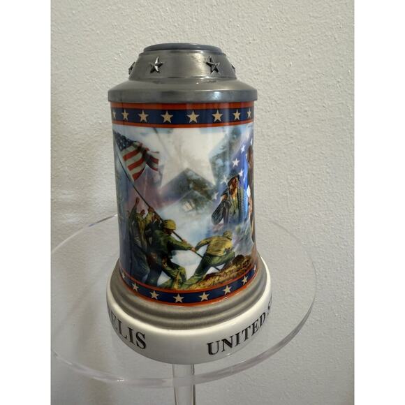 The Bradford Exchange Pride Of The Corps Collectors Stein 2013. #1738 NEW - Picture 4 of 7
